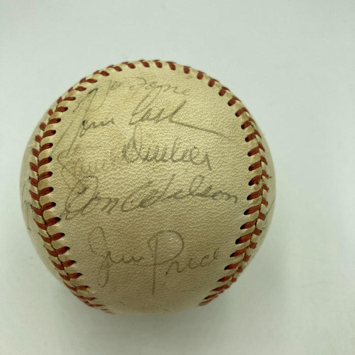1971 All Star Game Attendees HOF Multi Signed Baseball Beckett COA