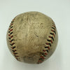 Babe Ruth & Honus Wagner 1933 World Series Signed Game Used Baseball JSA COA