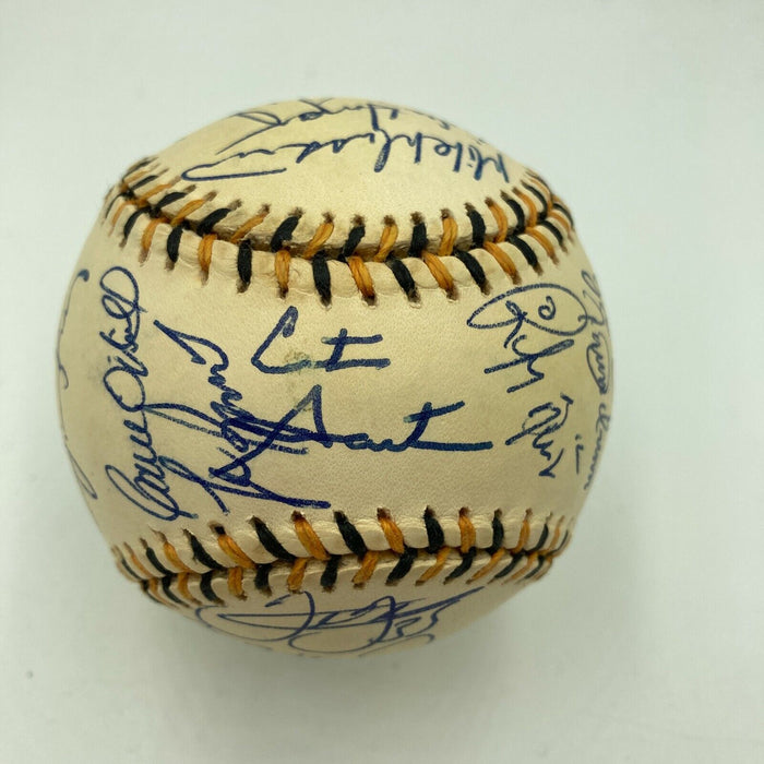 1994 All Star Game Team Signed Baseball Kirby Puckett Cal Ripken Jr. JSA COA