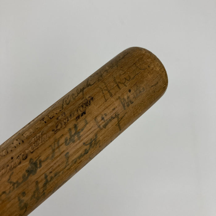 Rare 1943 Chicago White Sox Signed Louisville Slugger Mini Baseball Bat