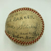 RARE 1940 New York Black Yankees Negro League Team Signed Baseball PSA DNA COA