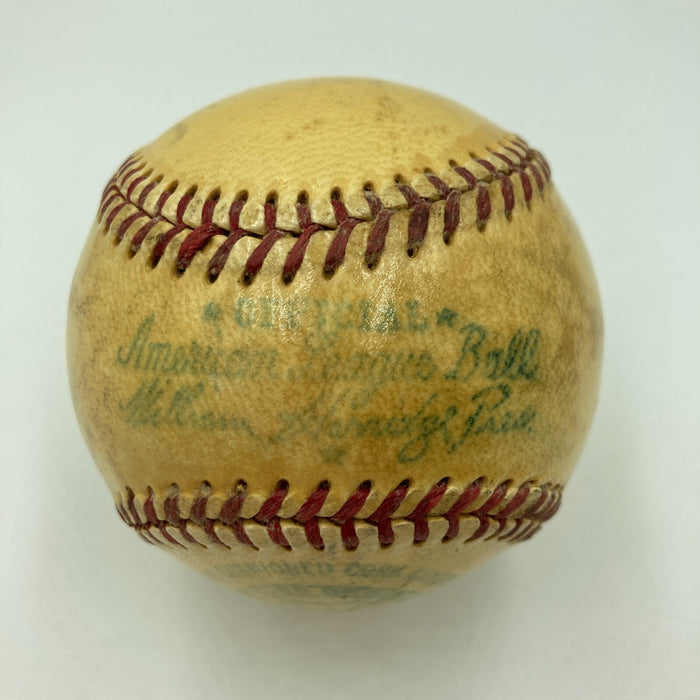The Finest Bob Meusel Single Signed Baseball 1927 New York Yankees Beckett COA