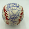 1991 All Star Game Team Signed Baseball Cal Ripken Jr. Kirby Puckett JSA COA