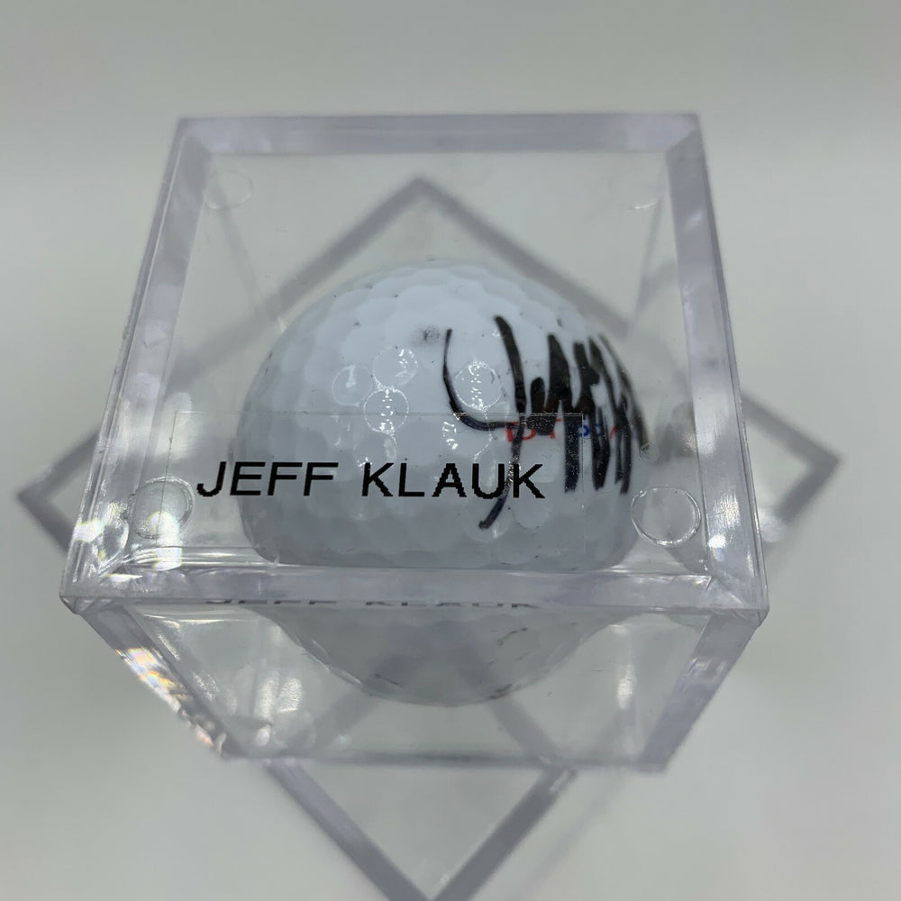 Jeff Klauk Signed Autographed Golf Ball PGA With JSA COA