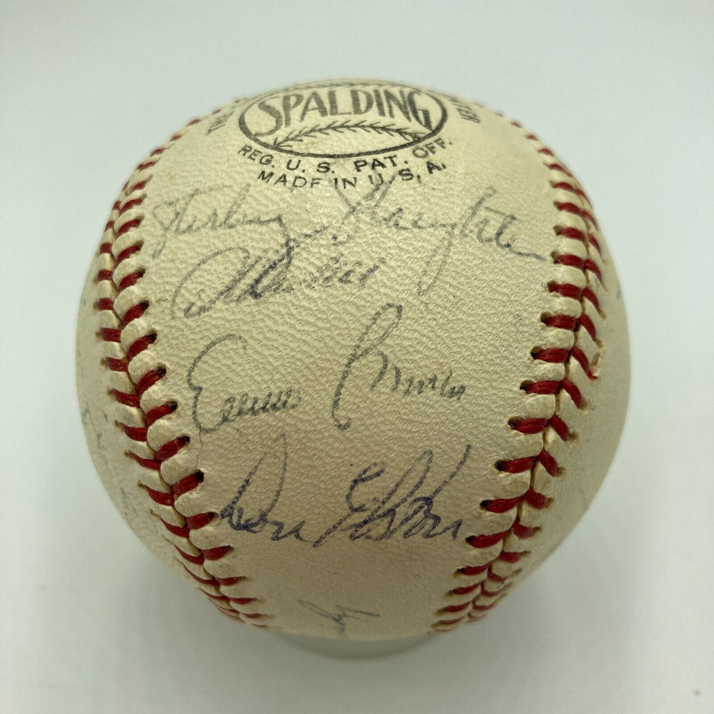 Ernie Banks 1964 Chicago Cubs Team Signed National League Baseball