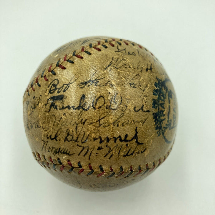 Babe Ruth 1922 New York Yankees AL Champs Team Signed Baseball JSA COA