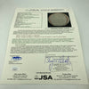 1976 American League All Star Game Team Signed Baseball Thurman Munson JSA COA