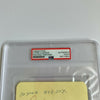 1969 Carlton Pudge Fisk Rookie Era Signed Autographed Page PSA DNA