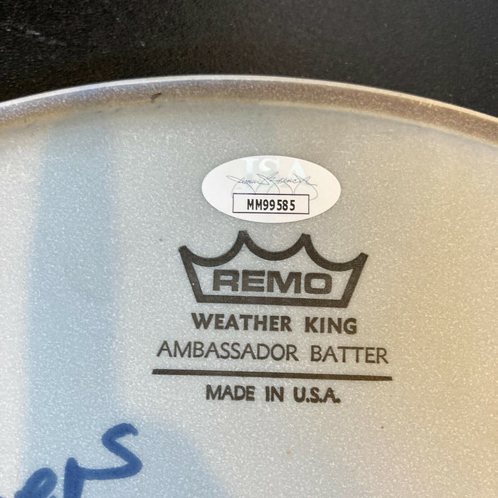 The Spinners Band Signed Autographed Drumhead With 5 Signatures JSA COA