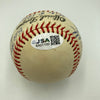 Roger Peckinpaugh  Bob Shawkey Joe Dugan Joe Wood Signed Baseball JSA COA