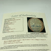 The Finest 1935-1975 Batting Champs Signed Baseball Clemente Mantle Dimaggio JSA