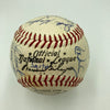 1968 St. Louis Cardinals NL Champs Team Signed Baseball Roger Maris JSA COA