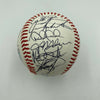 Derek Jeter Mariano Rivera Pre Rookie 1994 Albany Yankees Signed Baseball JSA