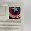 President Donald Trump Full Name Signed Large Captain America Shield  JSA COA