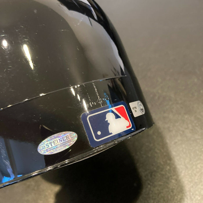 Derek Jeter #2 The Captain Signed New York Yankees Game Model Helmet Steiner MLB