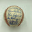 1969 Chicago Cubs Team Signed Vintage National League Baseball Ernie Banks JSA