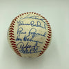 1969 Chicago Cubs Team Signed Vintage National League Baseball Ernie Banks JSA