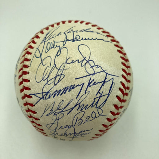 1962 New York Mets Inaugural Season Team Signed Baseball PSA DNA COA