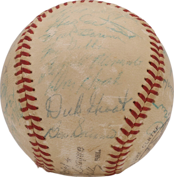 1960 Pittsburgh Pirates World Series Champs Team Signed Baseball PSA DNA COA