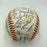1961 New York Yankees World Series Champs Team Signed Baseball Mickey Mantle JSA