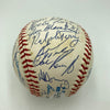 1961 New York Yankees World Series Champs Team Signed Baseball Mickey Mantle JSA