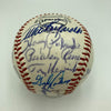 1970's Old Timers Day Signed Baseball Casey Stengel Pee Wee Reese