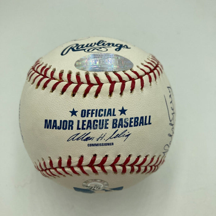 Derek Jeter & Mariano Rivera Yankees World Series MVP's Signed Baseball Steiner