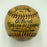 Dazzy Vance Max Carey Dave Bancroft Sam Rice Goose Goslin Signed Baseball JSA