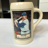 Duke Snider Signed 1952 Topps Rookie Card Ceramic Mug With JSA COA