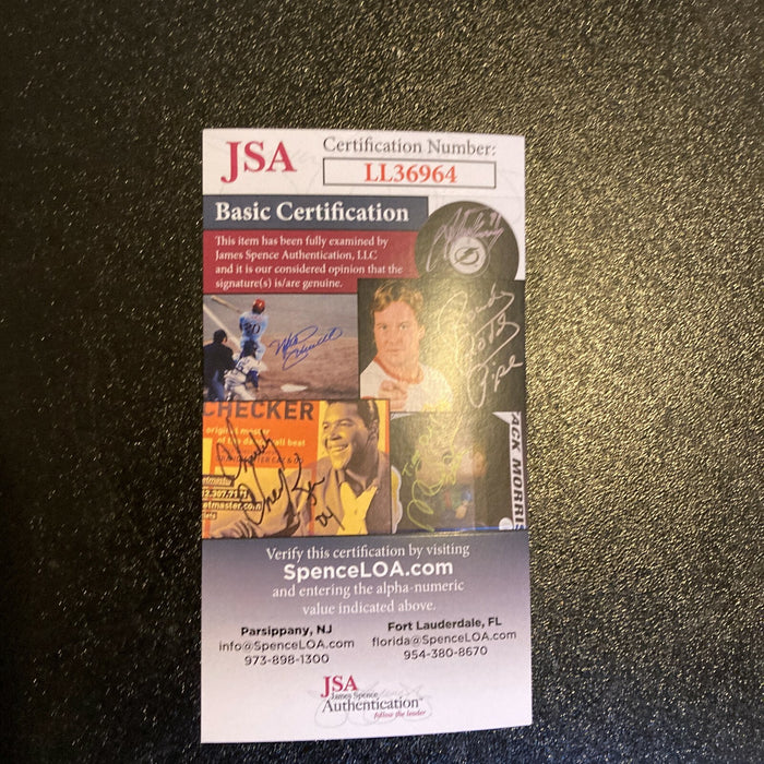 Dennis Hopper & Lorraine Bracco Signed The Pickup Artist VHS Movie With JSA COA