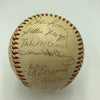 Willie Mays 1960 San Francisco Giants Team Signed National League Baseball