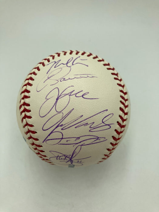 2005 Chicago White Sox World Series Champs Team Signed Baseball JSA COA