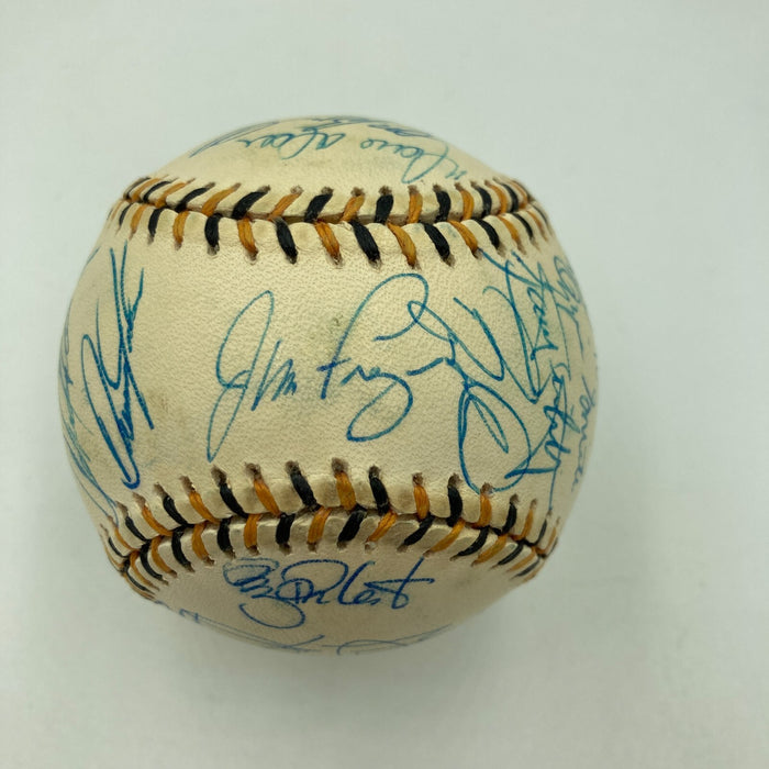 1994 All Star Game National League Team Signed Baseball Barry Bonds PSA DNA COA