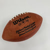Beautiful Walter Payton #34 Signed Wilson Official NFL Game Football JSA COA
