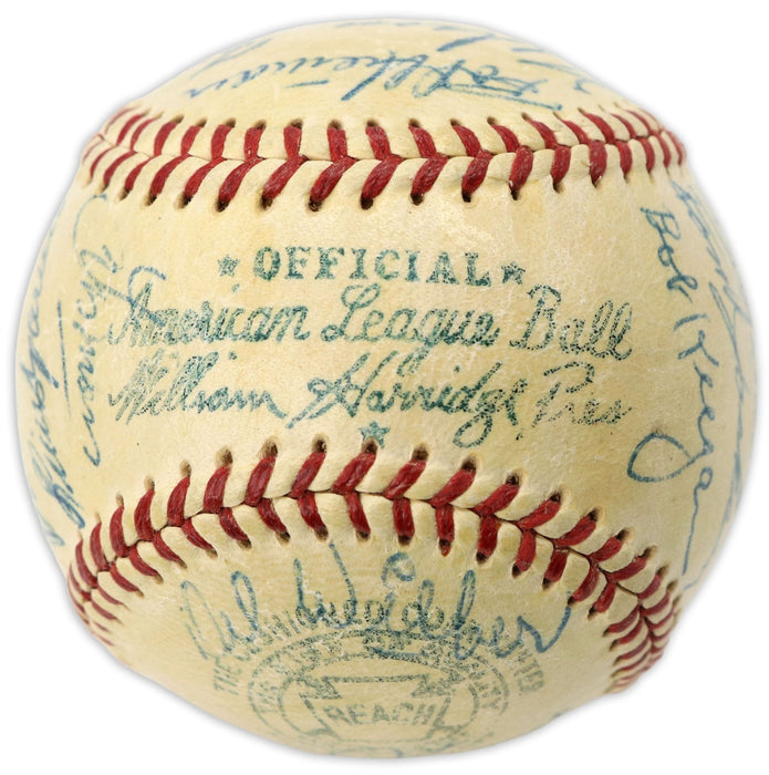 1956 Chicago White Sox Team Signed Baseball Nellie Fox PSA DNA COA