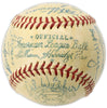 1956 Chicago White Sox Team Signed Baseball Nellie Fox PSA DNA COA