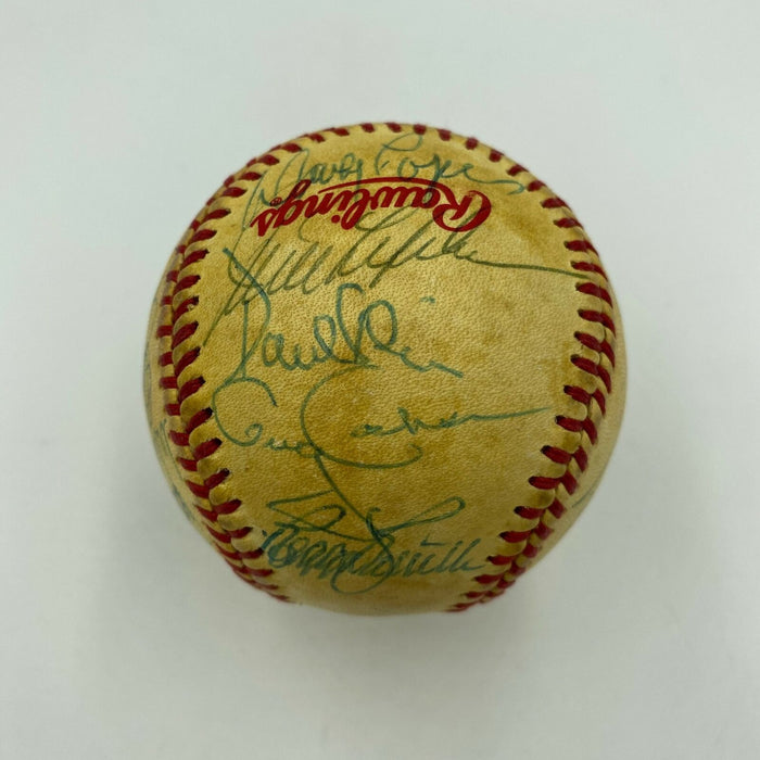 Historic 1978 Yankees & Dodgers Signed World Series Game Used Baseball JSA COA