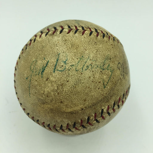 1931 Jim Bottomley Signed Game Used National League Baseball JSA COA