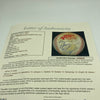 1986 New York Mets World Series Champs Team Signed W.S. Baseball JSA COA