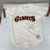 Willie Mays 660 Home Runs Signed San Francisco Giants Authentic Jersey JSA COA