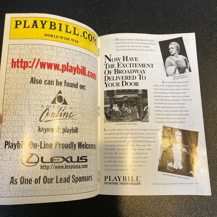 Lou Diamond Phillips Signed Autographed Broadway Magazine