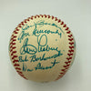 1955 Brooklyn Dodgers World Series Champs Team Signed Baseball Sandy Koufax JSA