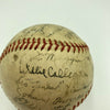 Joe Dimaggio Pre Rookie 1935 San Francisco Seals Team Signed Baseball JSA COA