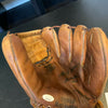 Hank Aaron Signed Vintage 1950's Game Model Baseball Glove With JSA COA