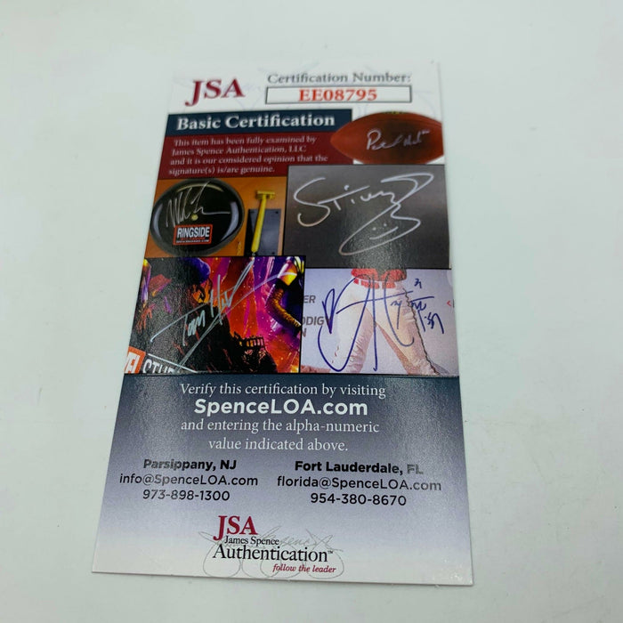 Ivory Signed Autographed Baseball WWE Wrestling With JSA COA