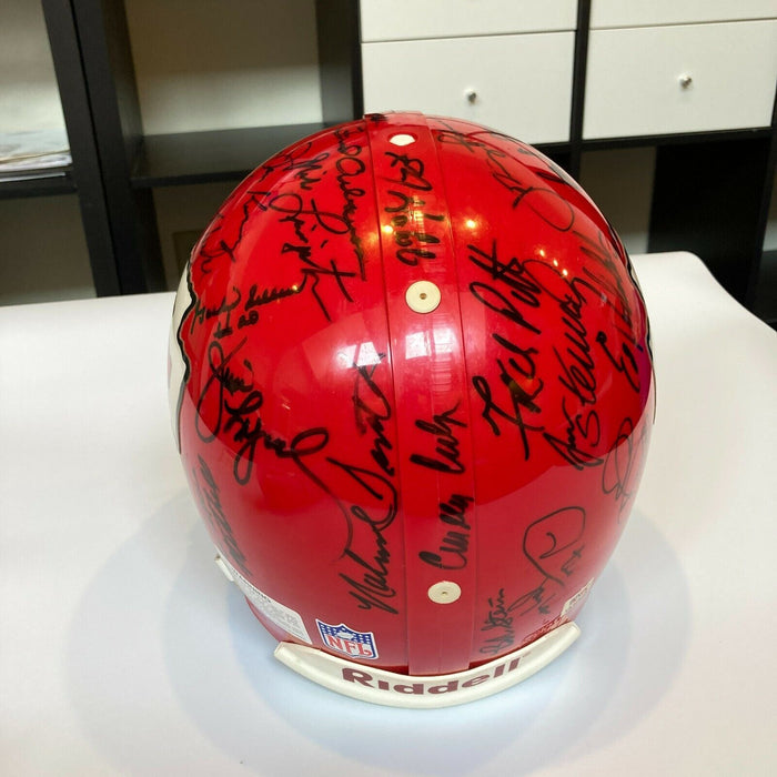 1969 KANSAS CITY CHIEFS SUPER BOWL IV CHAMPIONS TEAM SIGNED HELMET PSA DNA COA