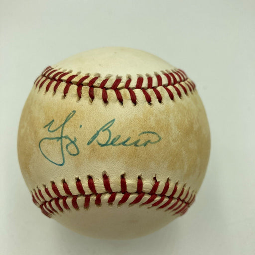 Yogi Berra Signed Official American League Baseball PSA DNA COA