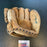Bob Lemon Signed 1940's Game Model Baseball Glove With JSA COA