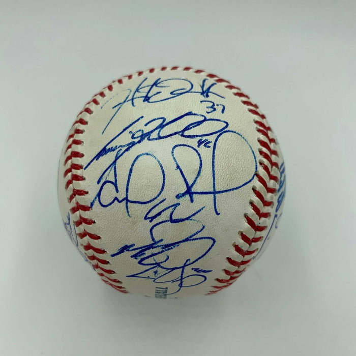 2017 Boston Red Sox Team Signed Major League Baseball 26 Sigs With JSA COA