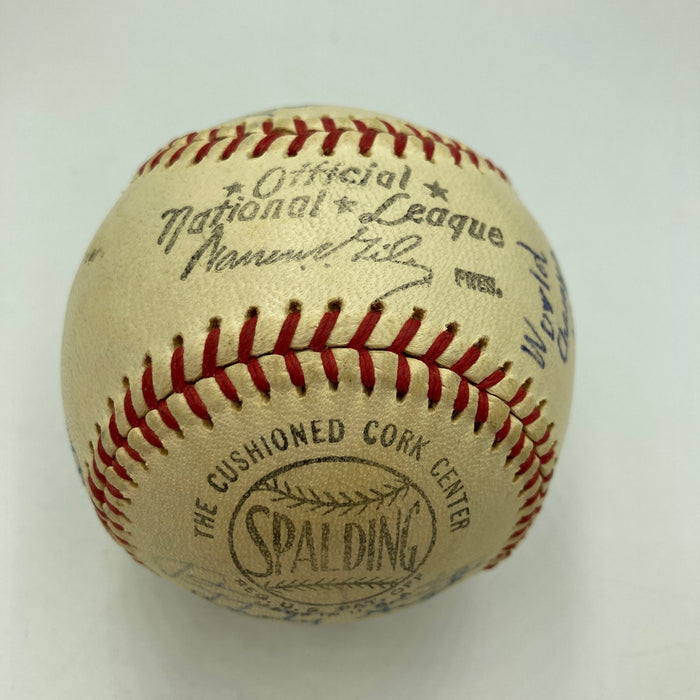 1931 St. Louis Cardinals WS Champs VS Philadelphia A's Team Signed Baseball JSA